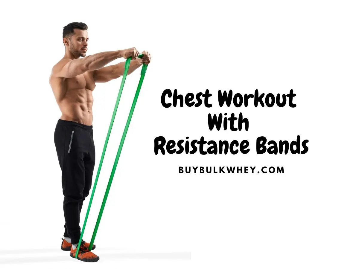 Chest Workout With Resistance Bands