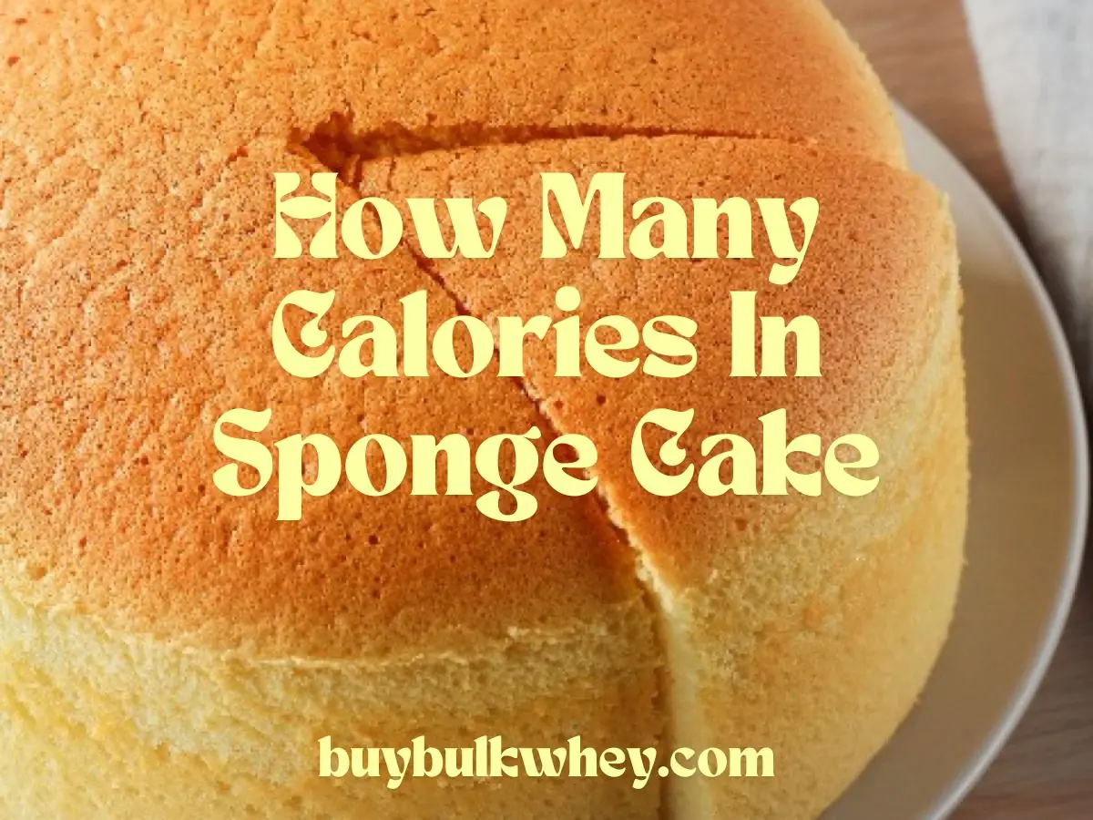 How Many Calories In Sponge Cake