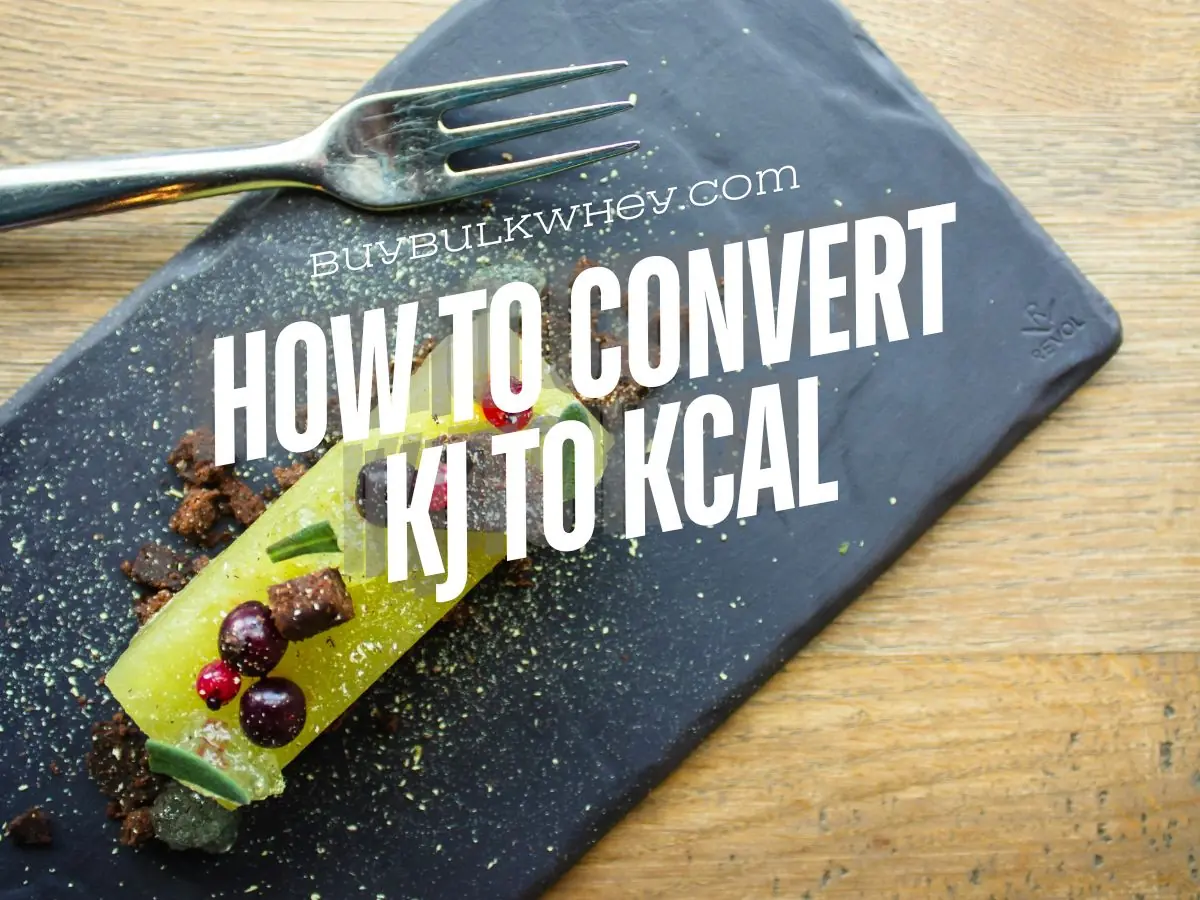 How To Convert Kj To Kcal