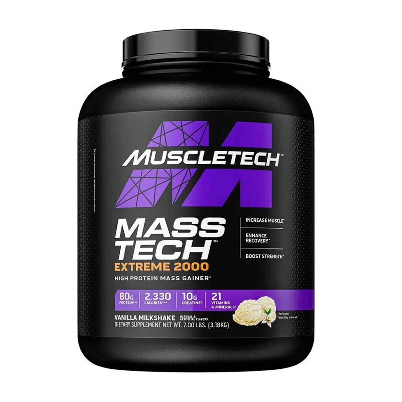 comparison of caloric density with other products mass tech extreme 2000 review