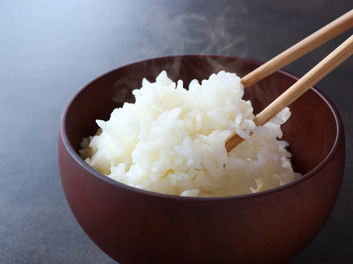 white rice